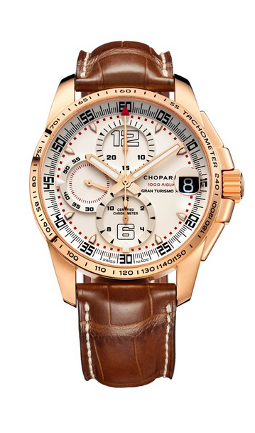 Replica Chopard Mille Miglia GT XL Chrono Rose Gold 161268-5006 replica Watch